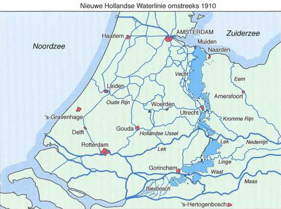 Startpunt Hollandse Waterlinie